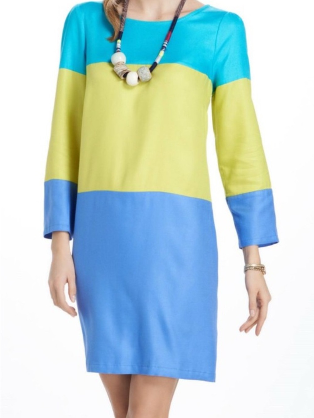 Meave Colorblock Shift Tshirt Dress
